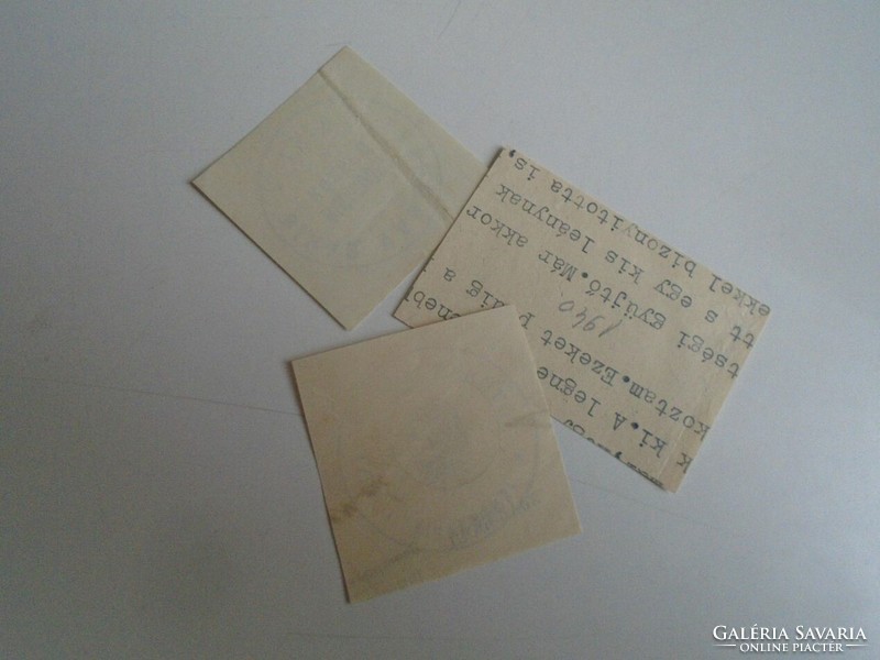 D202336  BIHARUGRA  - Bihar vm. régi bélyegző-lenyomatok  3 db.   kb 1900-1950's
