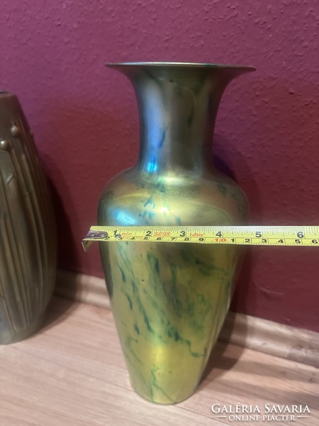 Old, original condition, good color, large vase from Zsolna: 68,000.-