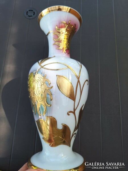 Large Bohemian vase