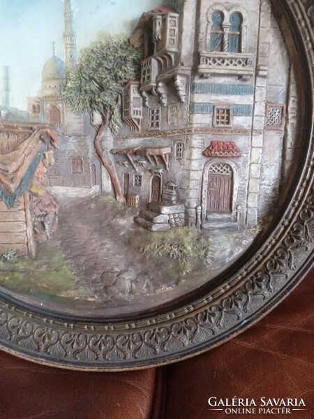 A pair of Bernard Bloch antique wall plates! / D=40 cm/