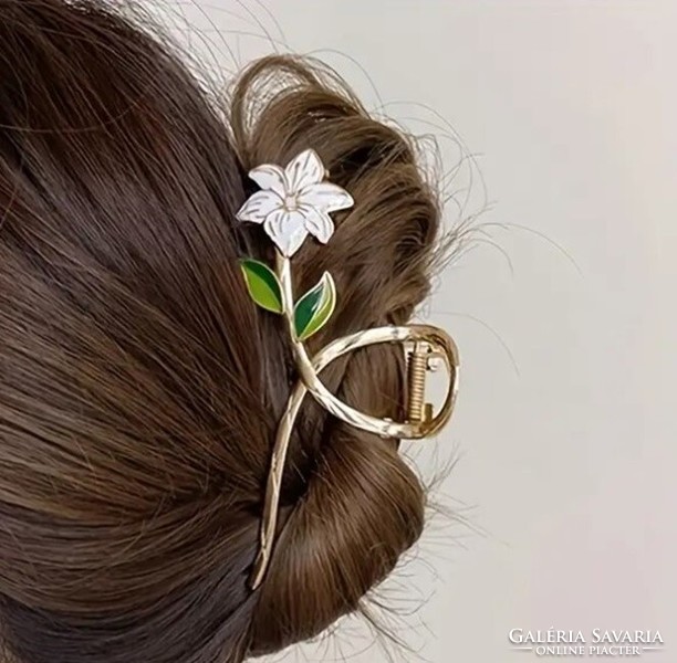 Wedding had174 - floral hair clip
