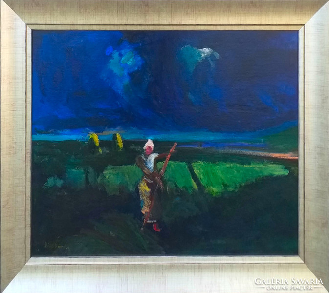 Károly Kiss (1883 - 1953): in a storm