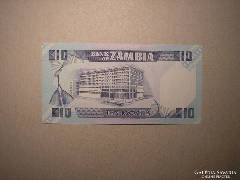 Zambia - 10 Kwacha 1988 UNC