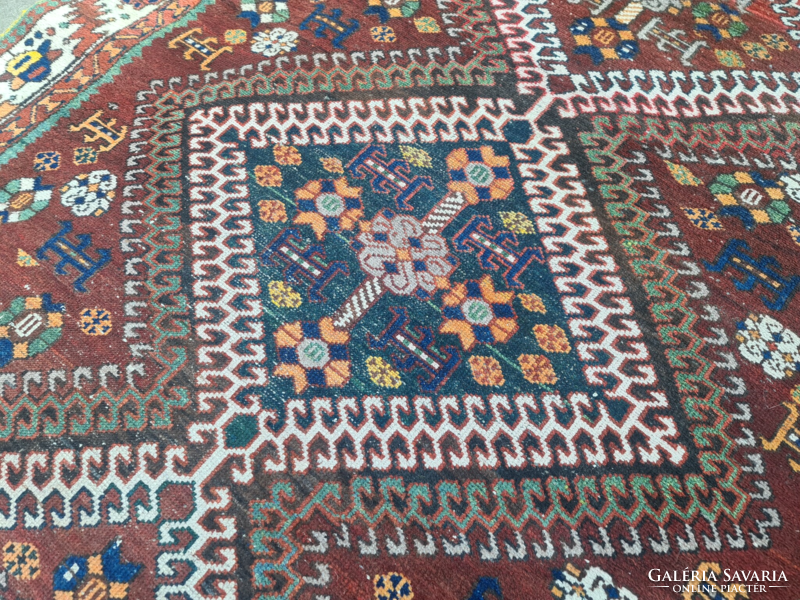 Old, special, Iranian Bakhtiari carpet