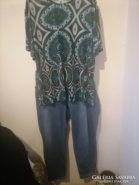 They are more beautiful than me plus plus size stretch jeans 54 122 waist 145 hips 98 length