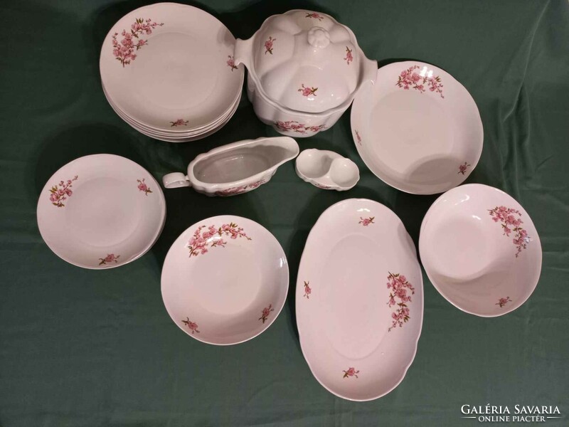 Peach blossom, 24-piece alba iulia tableware for sale