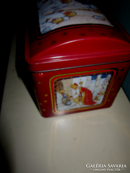 Ida bohatta Nurnberg metal box tin box e.Otto schmidt biscuit box