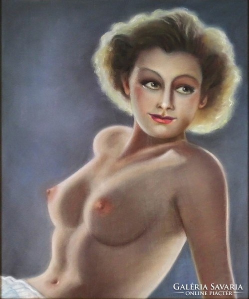 1Q428 Zoltán Horváth : female nude - studio nude