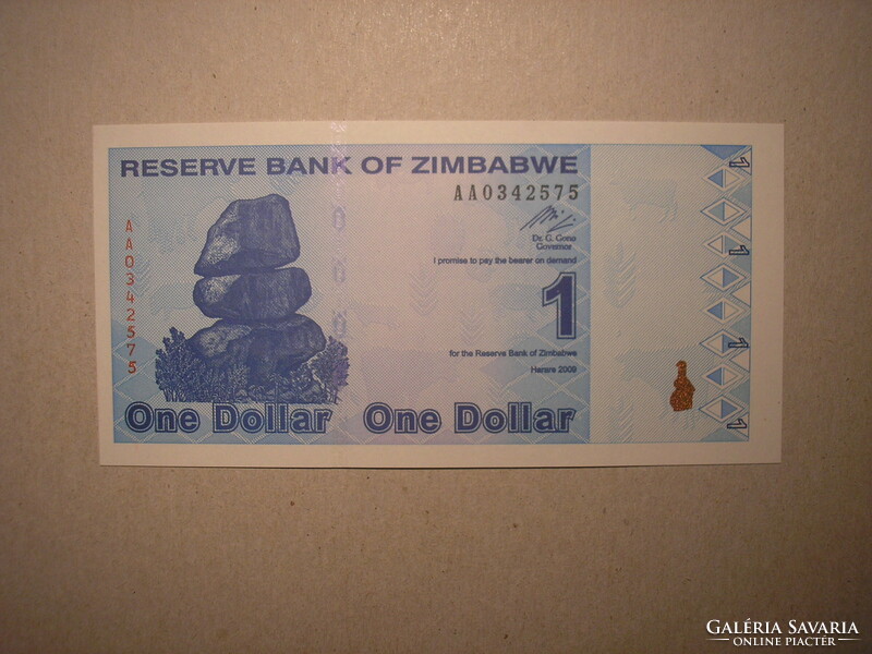 Zimbabwe - 1 dollar 2009 oz