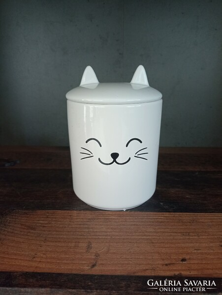 Porcelain kitchen holder cat