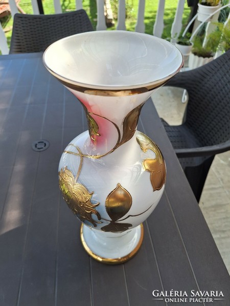 Large Bohemian vase