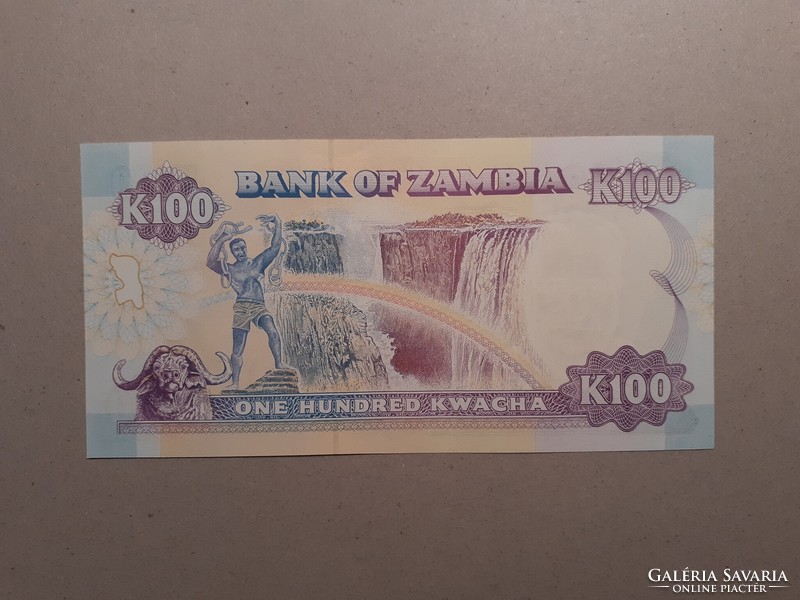 Zambia - 100 kwacha 1991 oz