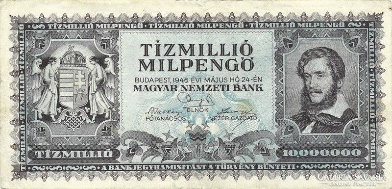Ten million milpengő 1946 1.
