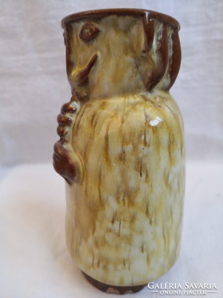János Pap ceramic vase