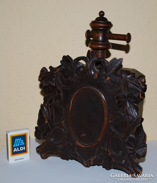 Antique card press, wooden