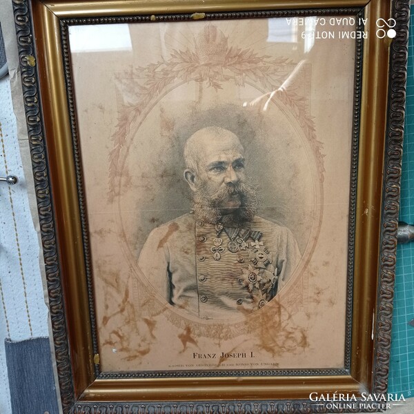 I. Ferenc József osztrák császár és magyar király portré 1830-1916