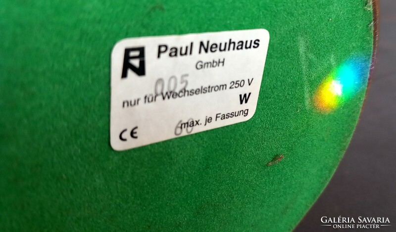 Paul Neuhaus asztali ámpa ALKUDHATÓ  Hollywood regency  design