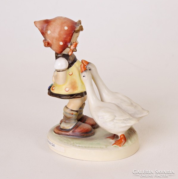 Goose girl - 10 cm hummel / goebel porcelain figure