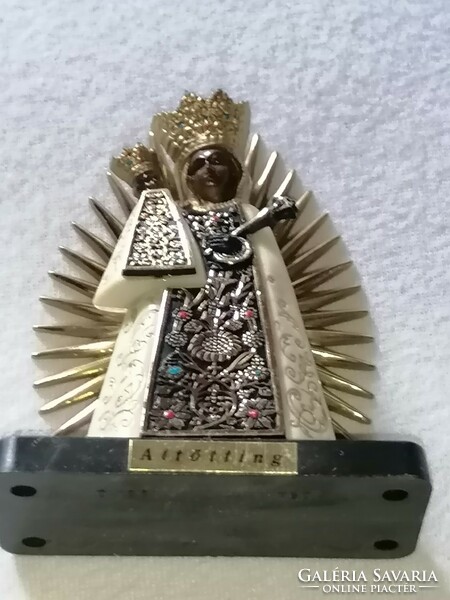 Black Madonna statue of the old Mary's Church in Altötting, shrine object