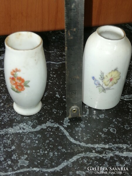 Picike Hollóházi porcelán vázák