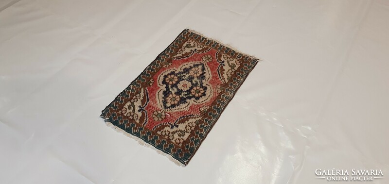 2013 Vintage Iranian Hamadan Hand Knotted Wool Persian Rug 43x69cm Free Courier
