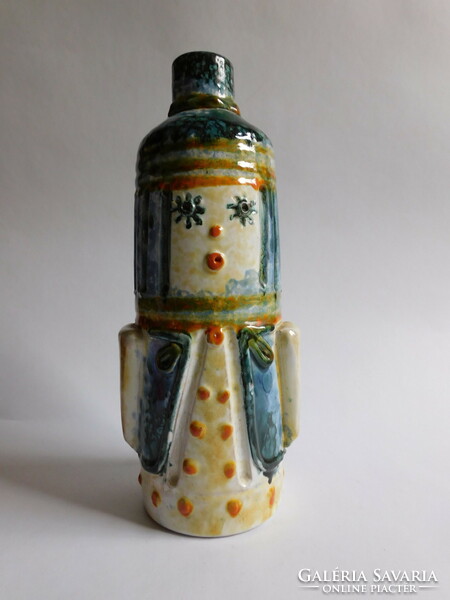 Erzsébet Fórizsné Sarai figural female figure vase 26.5 Cm