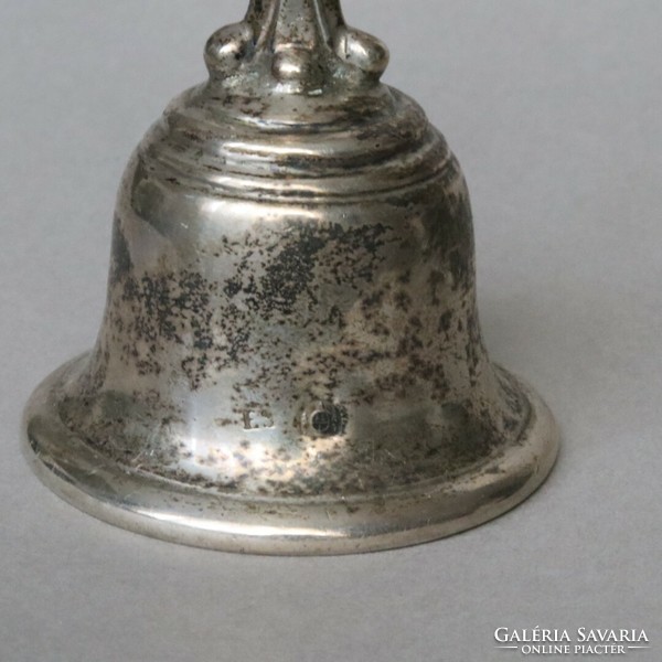 Antik Bécsi Ezüst Csengő 1857 / Antique Austrian Silver Table Bell 1857 Hallmarked