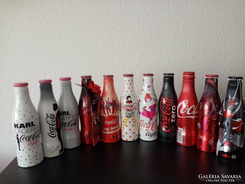 Coca cola collector's aluminum bottle