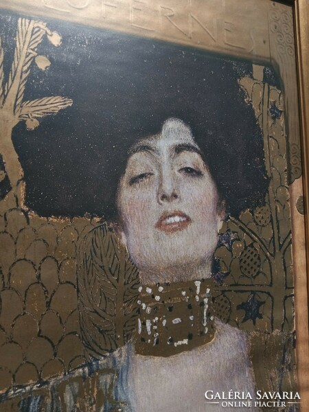 Hatalmas Gustav Klimt nyomat. Judit .Holofernes    Alkudható.