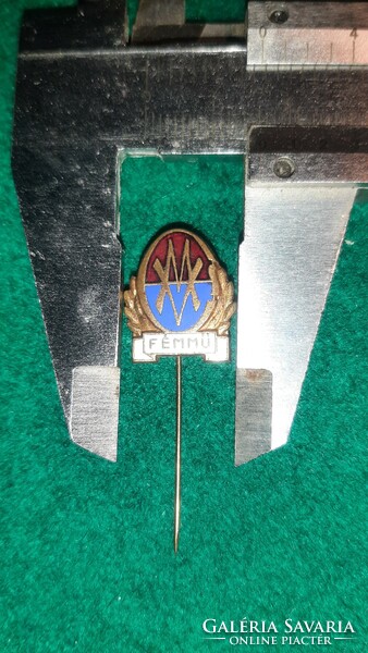 Manfréd Weiss metal works company badge