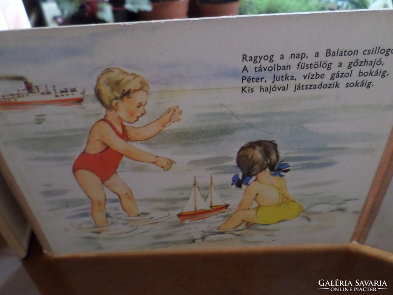 Antik! Ritka! GÁL ZSUZSA - MÁDAY GRÉTE Péterke játékai, 1957