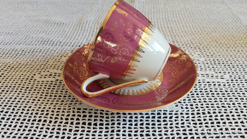 M&z Czechoslovak porcelain incomplete coffee set