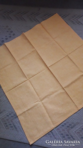 Sun yellow napron tablecloth 90x90cm. New