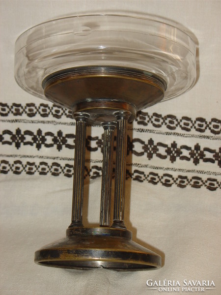 Antique art deco deli offering with original glass