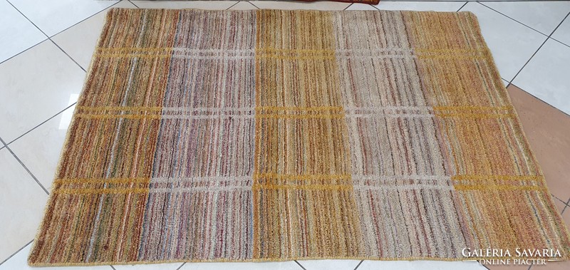 3274 Indian gabbeh handmade wool rug 120x170cm free courier