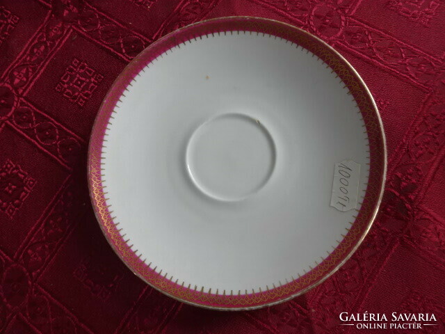 Bavaria German porcelain tea cup coaster, diameter 15 cm, two pieces. He has!