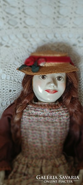 Antique, rare, unique looking porcelain doll