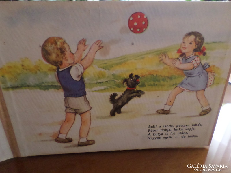 Antik! Ritka! GÁL ZSUZSA - MÁDAY GRÉTE Péterke játékai, 1957