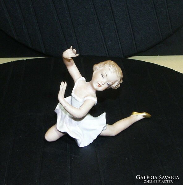 Kis Balerina - Ritka Wallendorf porcelán figura