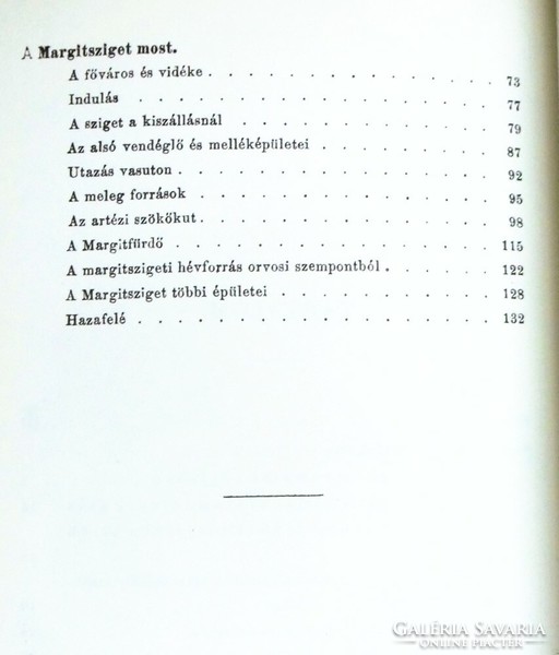 Törs Kálmán: Margit-sziget. 1872 reprint
