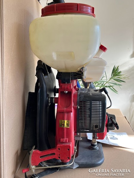 Motorized home sprayer and duster
