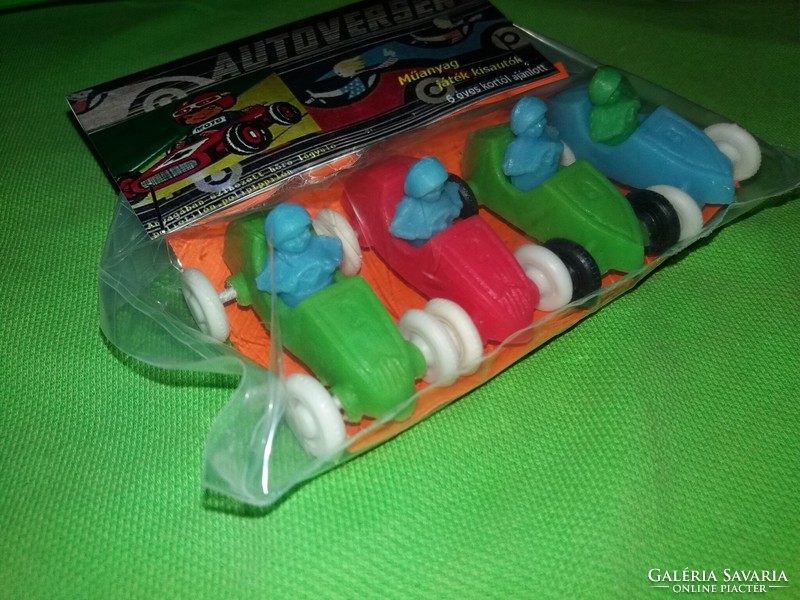 Retro traffic goods bazaar goods unopened package form 1 car race 5 cm small cars according to pictures 8