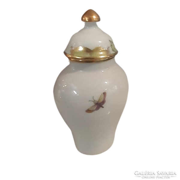 Victoria Herend patterned mini vase ii.M01571