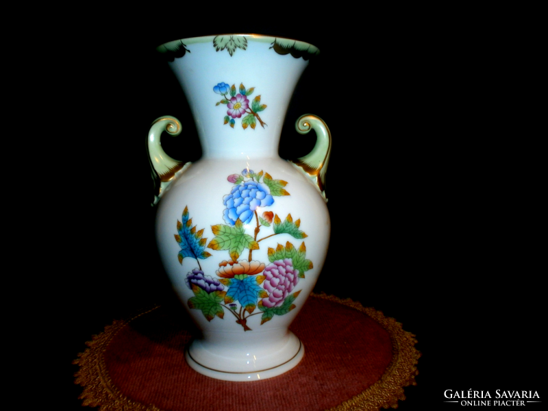 Herend q Victoria vase 20.5 Cm high