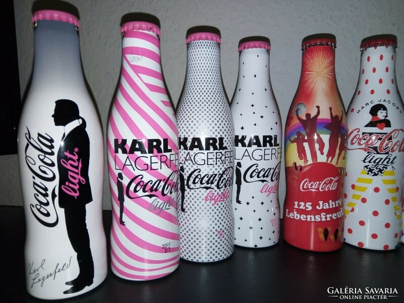 Coca Cola gyűjtői alu palack