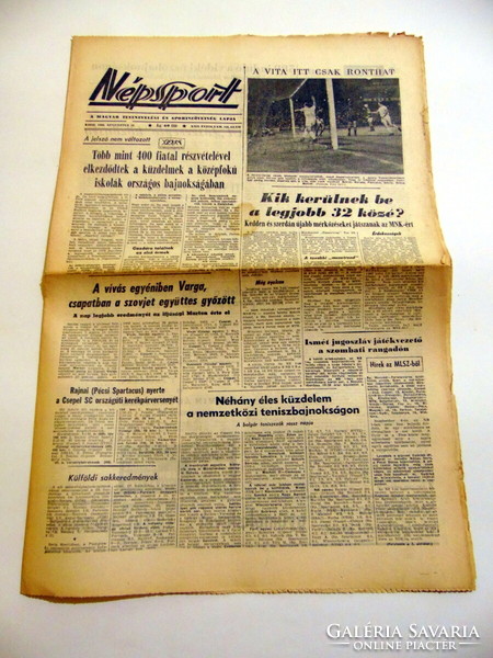 1967 October 8 / folk sport / newspaper - Hungarian / daily. No.: 25779
