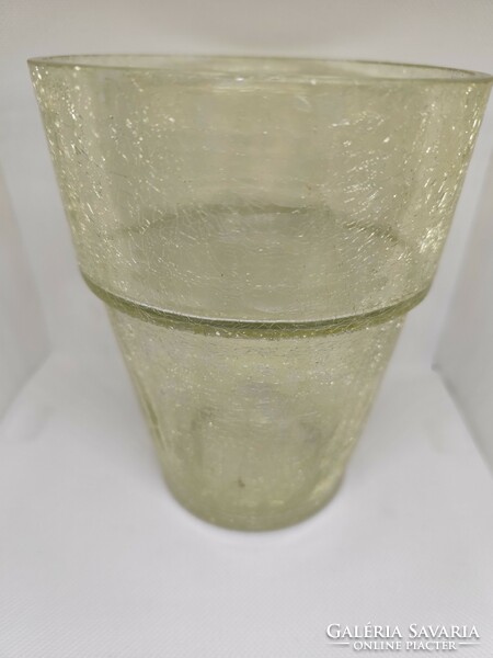 Cracked veil glass imitation glass vase