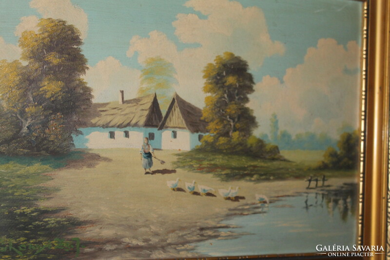 Záhonyi Zsoldos eredeti festménye 982