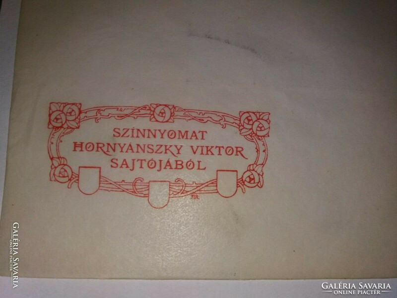 1911. Beautiful antique album: Róbert Camp :: album of Hungarian painting according to pictures Pest diary