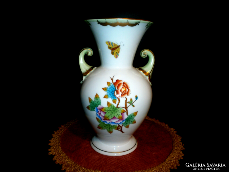 Herend q Victoria vase 20.5 Cm high